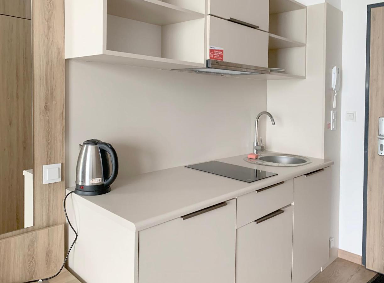 404 Rooms Wolska Apartament Warschau Buitenkant foto